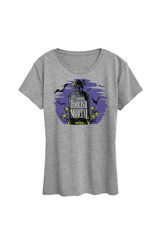 The Haunted Mansion  - Another Foolish Mortal  - Women's Short Sleeve Graphic T-Shirt