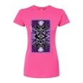 thumbnail image 1 of The Haunted Mansion - Haunted Mansion Tarot Card - Juniors Fitted Graphic T-Shirt, 1 of 5