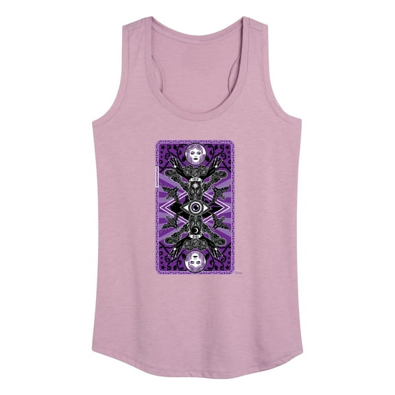 The Haunted Mansion - Haunted Mansion Tarot Card - Women's Racerback Tank Top