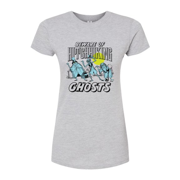The Haunted Mansion - Hitchhiking Ghosts - Juniors Fitted Graphic T-Shirt