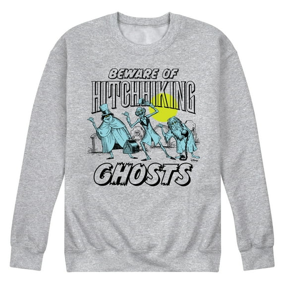 The Haunted Mansion - Hitchhiking Ghosts - Men's Crew Neck Fleece Pullover