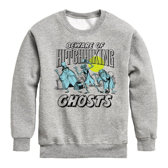 The Haunted Mansion - Hitchhiking Ghosts - Toddler & Youth Crewneck Fleece Sweatshirt
