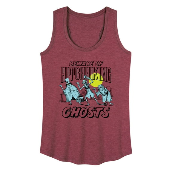The Haunted Mansion  - Hitchhiking Ghosts  - Women's Racerback Tank Top