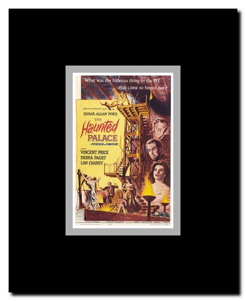 The Haunted Palace Framed Movie Poster