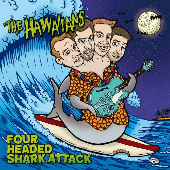 The Hawaiians Four Headed Shark Attack (Vinyl Record)
