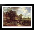 thumbnail image 1 of The Hay Wain 38x28 Large Black Wood Framed Print Art by John Constable, 1 of 2