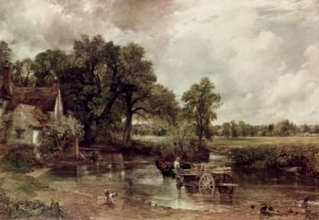 The Haywain S D 1821 John Constable (1776-1837 British) Oil On Canvas National Gallery London England Canvas Art - John Constable (24 x 36)