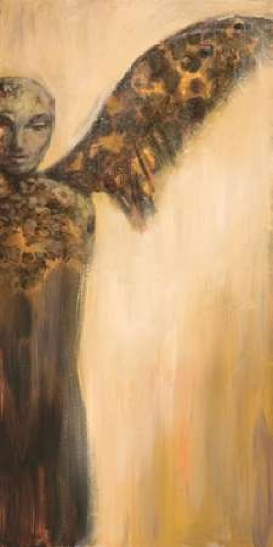 The He Angel Canvas Art - JC Pino (10 x 20)
