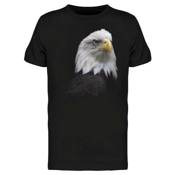 The Head Of A Bald Eagle T-Shirt Men -Image by Shutterstock, Male x-Large