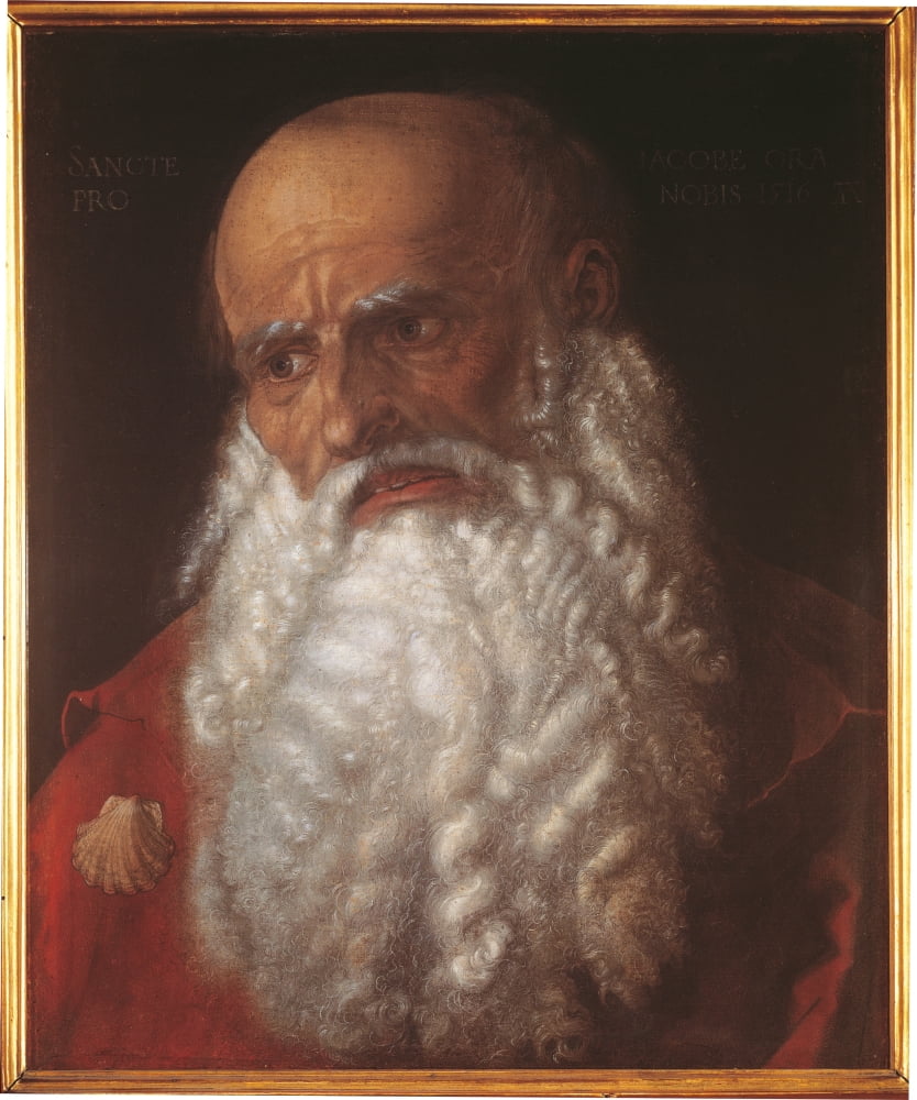 The Head Of St James Canvas Art - (24 x 36)
