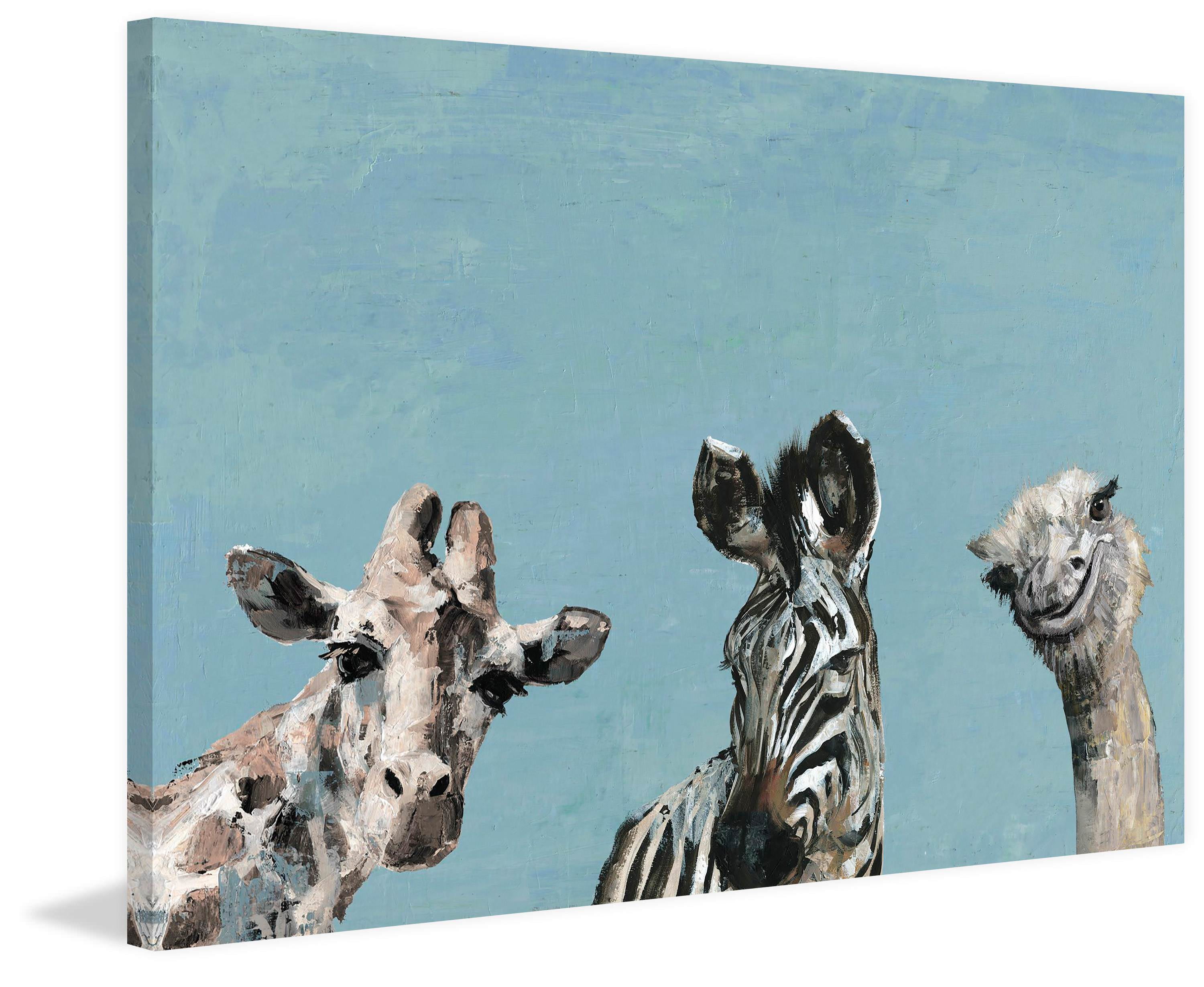 The Head Turners Painting Print on Wrapped Canvas