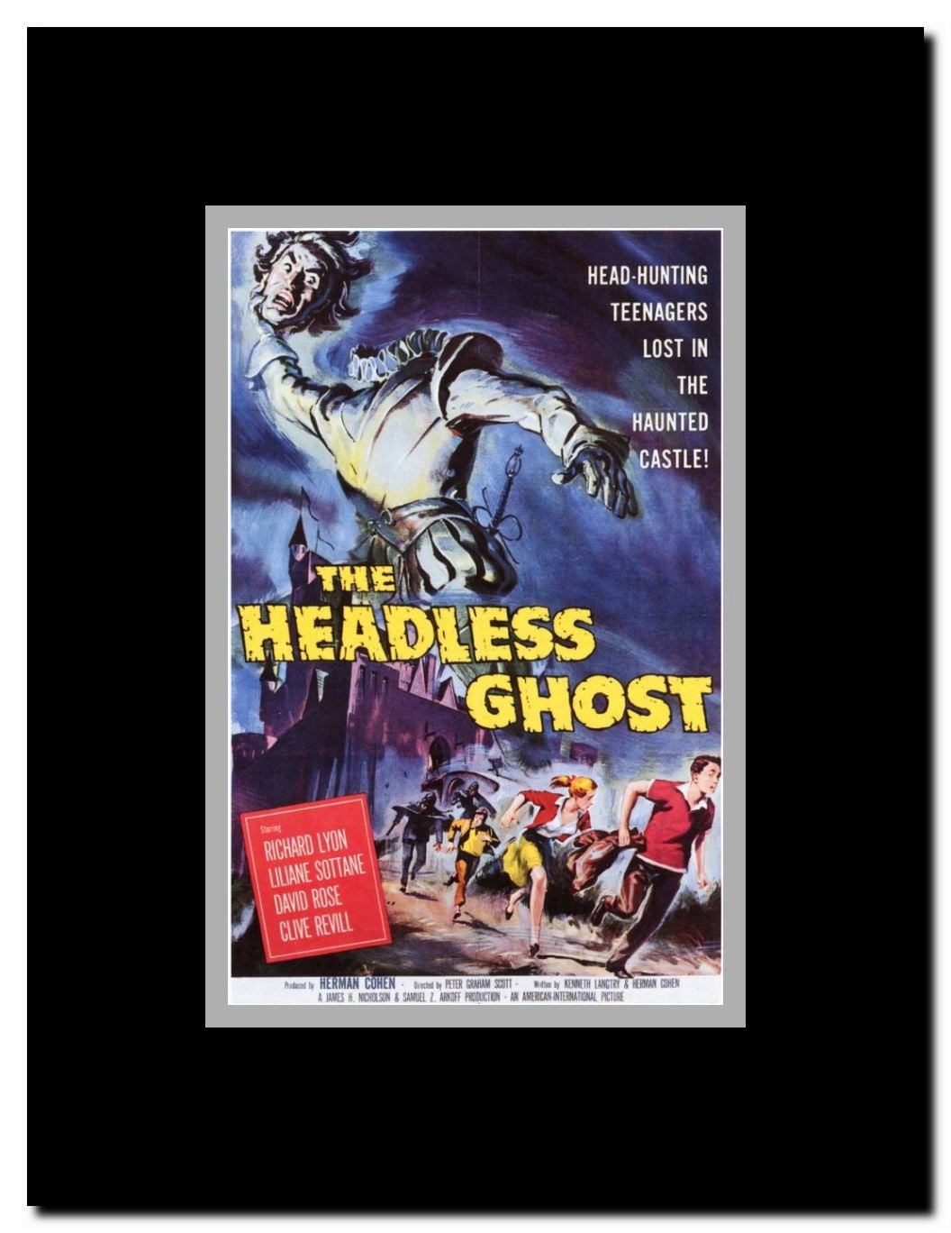 The Headless Ghost Framed Movie Poster