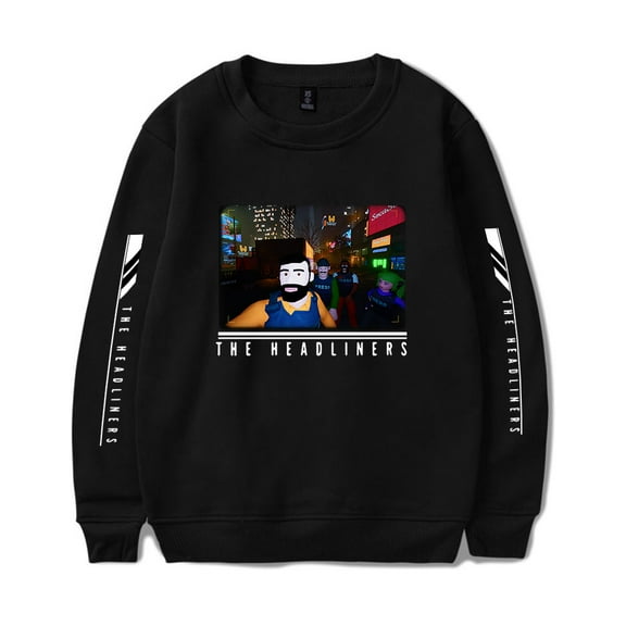 The Headliners Merch Sportswear fashion trend long sleeved casual round neck pullover