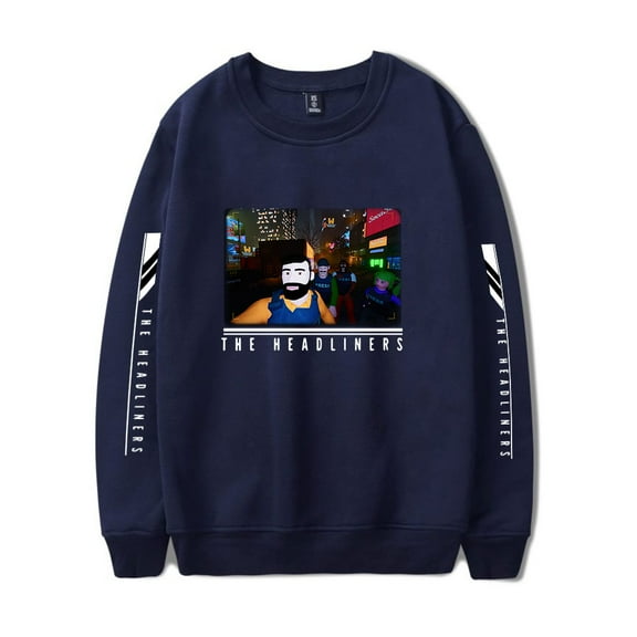 The Headliners Merch Sportswear fashion trend long sleeved casual round neck pullover