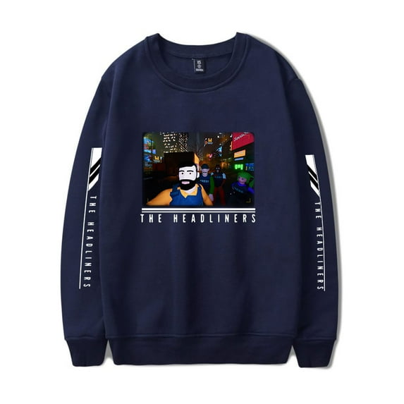 The Headliners Merch Sportswear fashion trend long sleeved casual round neck pullover