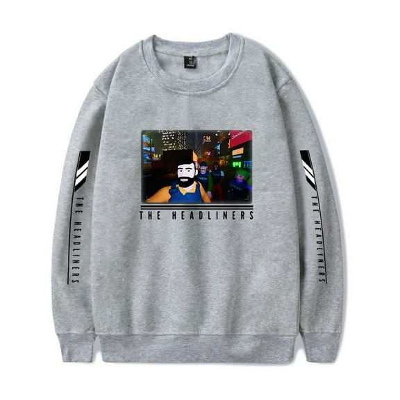 The Headliners Merch Sportswear fashion trend long sleeved casual round neck pullover