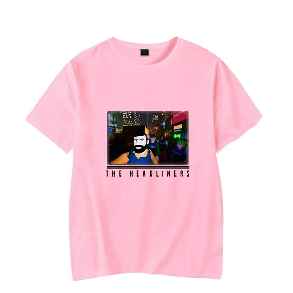 The Headliners T-shirt summer fashion trend loose short sleeved T-shirt top