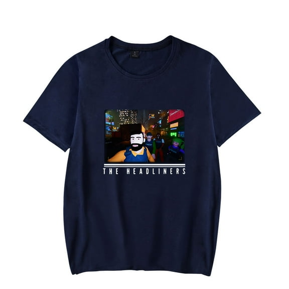 The Headliners T-shirt summer fashion trend loose short sleeved T-shirt top