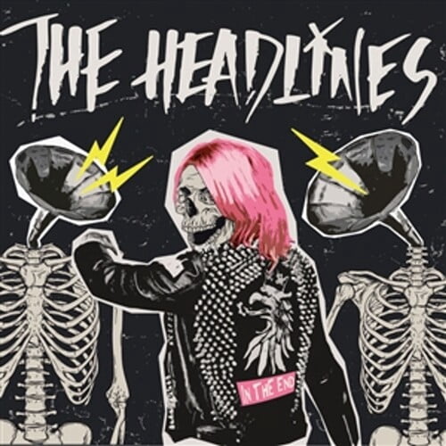 The Headlines - In the End - Pink/White/Black Haze - Music & Performance - Vinyl