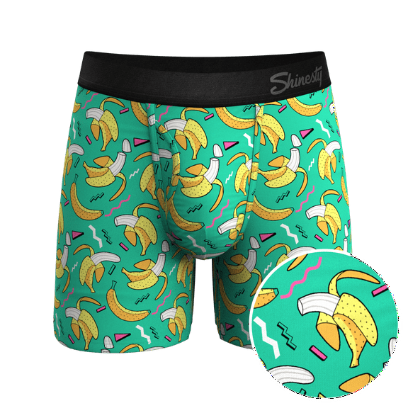 The Health Class - Shinesty Retro Banana Ball Hammock Pouch Underwear With Fly  5X