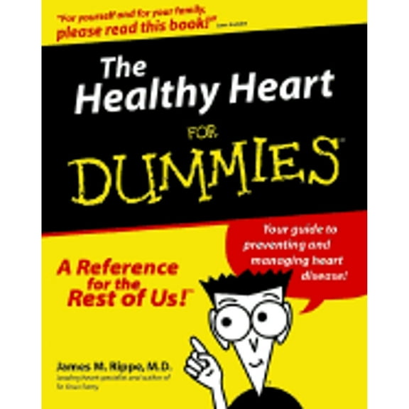 Pre-Owned The Healthy Heart for Dummies (Paperback) by Dr. James M Rippe