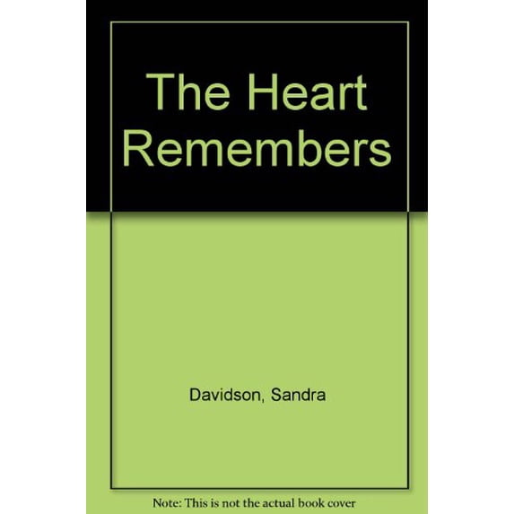 Pre-Owned The Heart Remembers Paperback Sandra Davidson