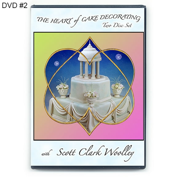 The Heart of Cake Decorating ~ Baking, Icing, Piping and Rolled Fondant - with Scott Clark Woolley (NTSC DVD Format)