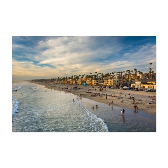 The Heart of Oceanside - Oceanside California Photography Unframed Wall Art Print 16 x 24 inches