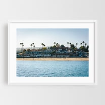 The Heart of Santa Cruz - Santa Cruz California Photography White Framed Wall Art Print 16 x 24 inches