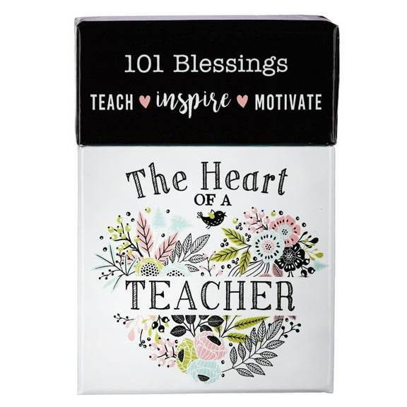 The Heart of a Teacher, Inspirational Scripture Cards to Keep or Share