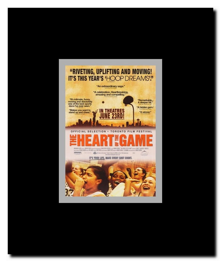 The Heart of the Game Framed Movie Poster