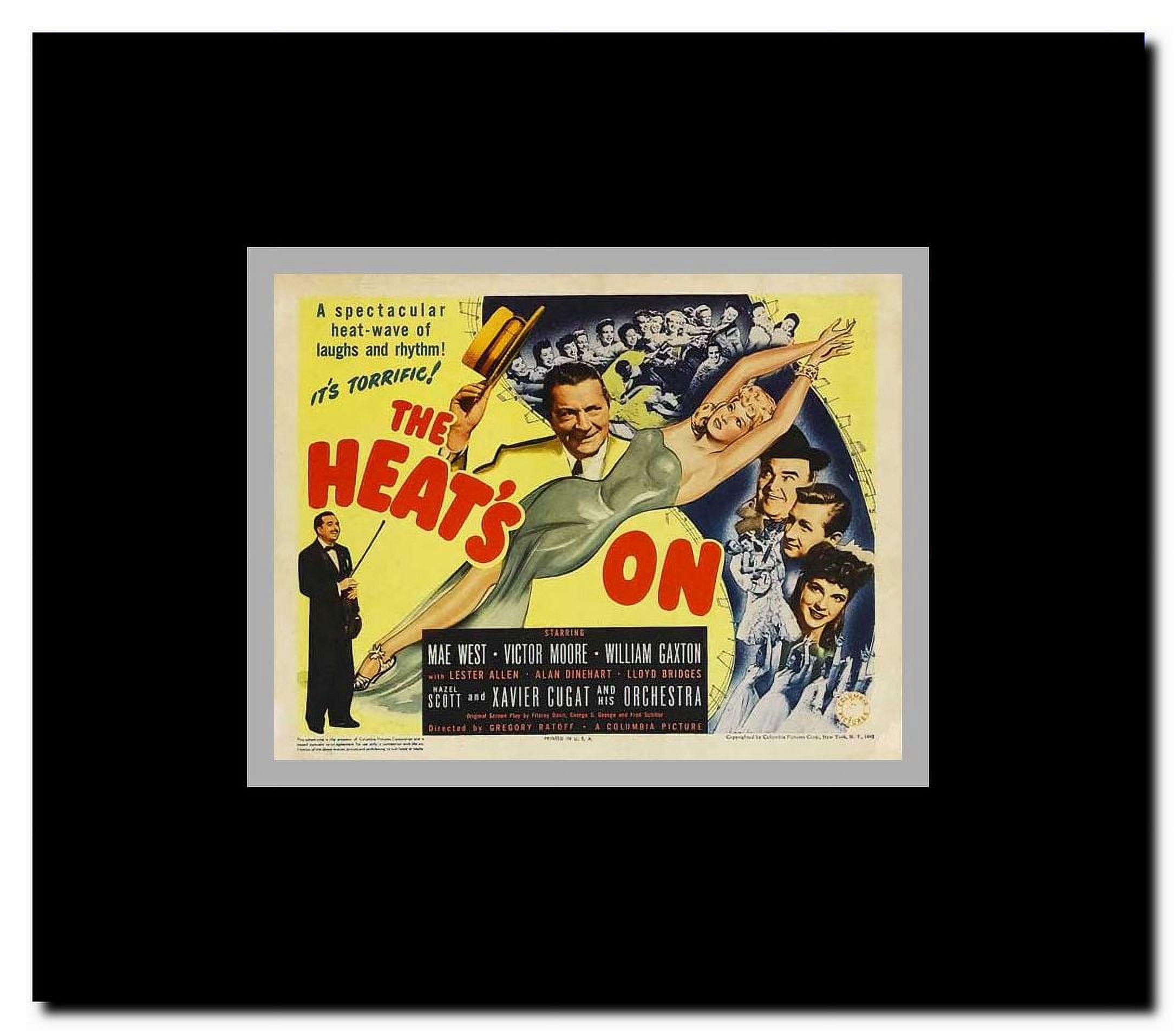 The Heat's On Framed Movie Poster