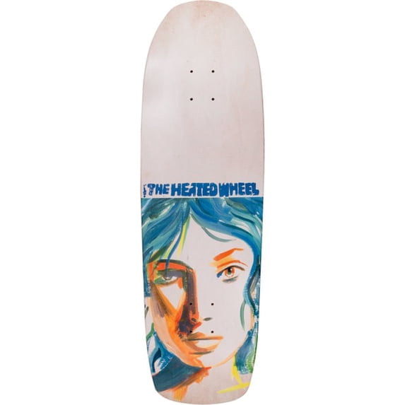 The Heated Wheel Skateboards Jacklyn Skateboard Deck - 9.5" x 32" (Deck Only)