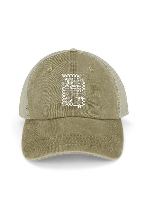 The Heavens Are Roaring Khaki Hat Adjustable Funny Fashion Unisex Baseball Cap for Men Women