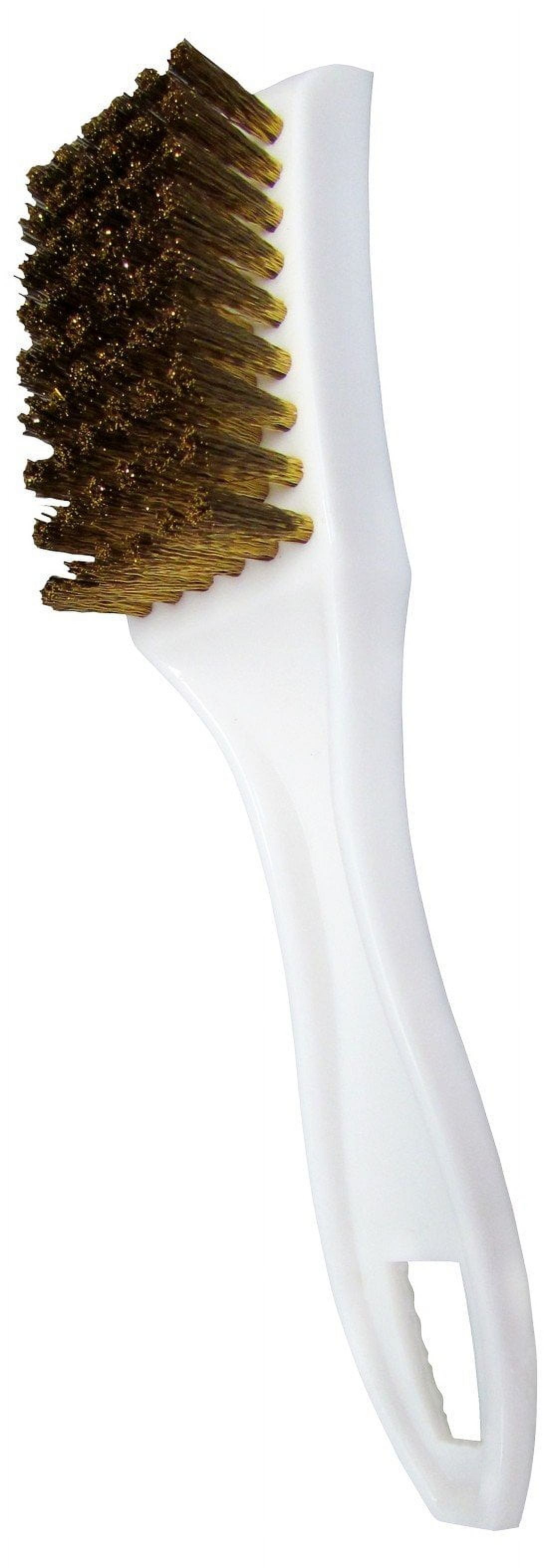 The Heavy Duty Mini Brass Wire brush for Deep Cleaning is Ideal for
