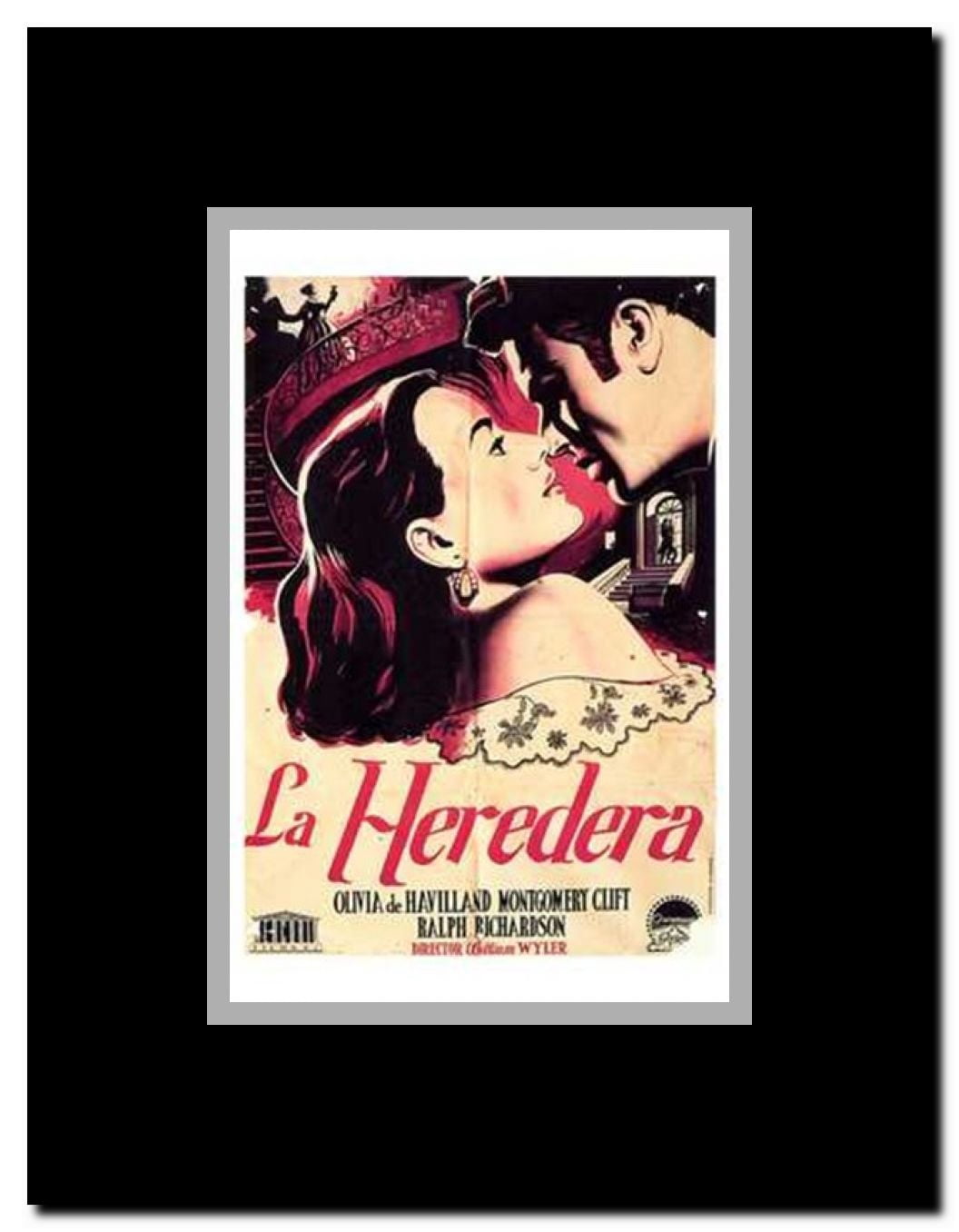 The Heiress Framed Movie Poster