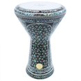 thumbnail image 1 of The Heka NG 2.0 Sombaty Gawharet El Fan 18.5" Darbuka With Real Blue Mother of Pearl, 1 of 7