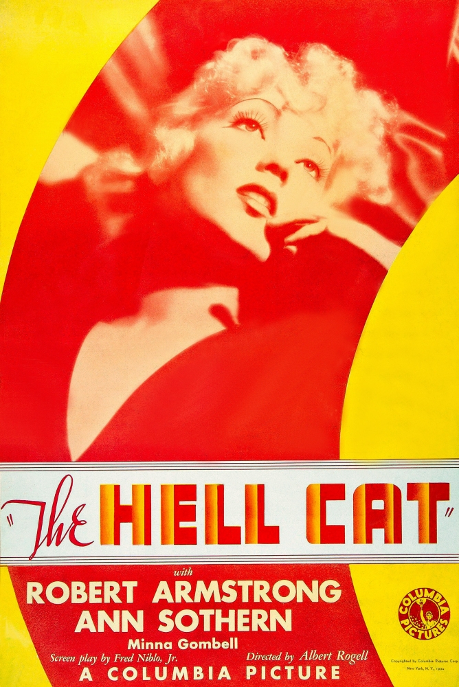 The Hell Cat U Canvas Art - (24 x 36)