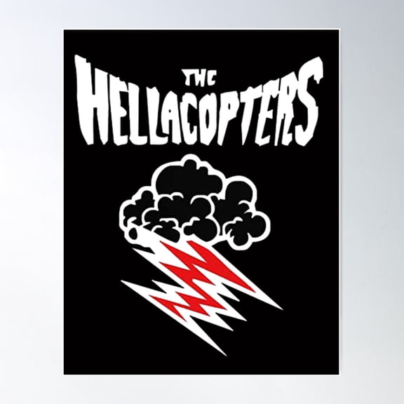 The Hellacopters Poster Wall Art, Modern Wall Decor For Living Room Bedroom, 24x36 UNFRAMED
