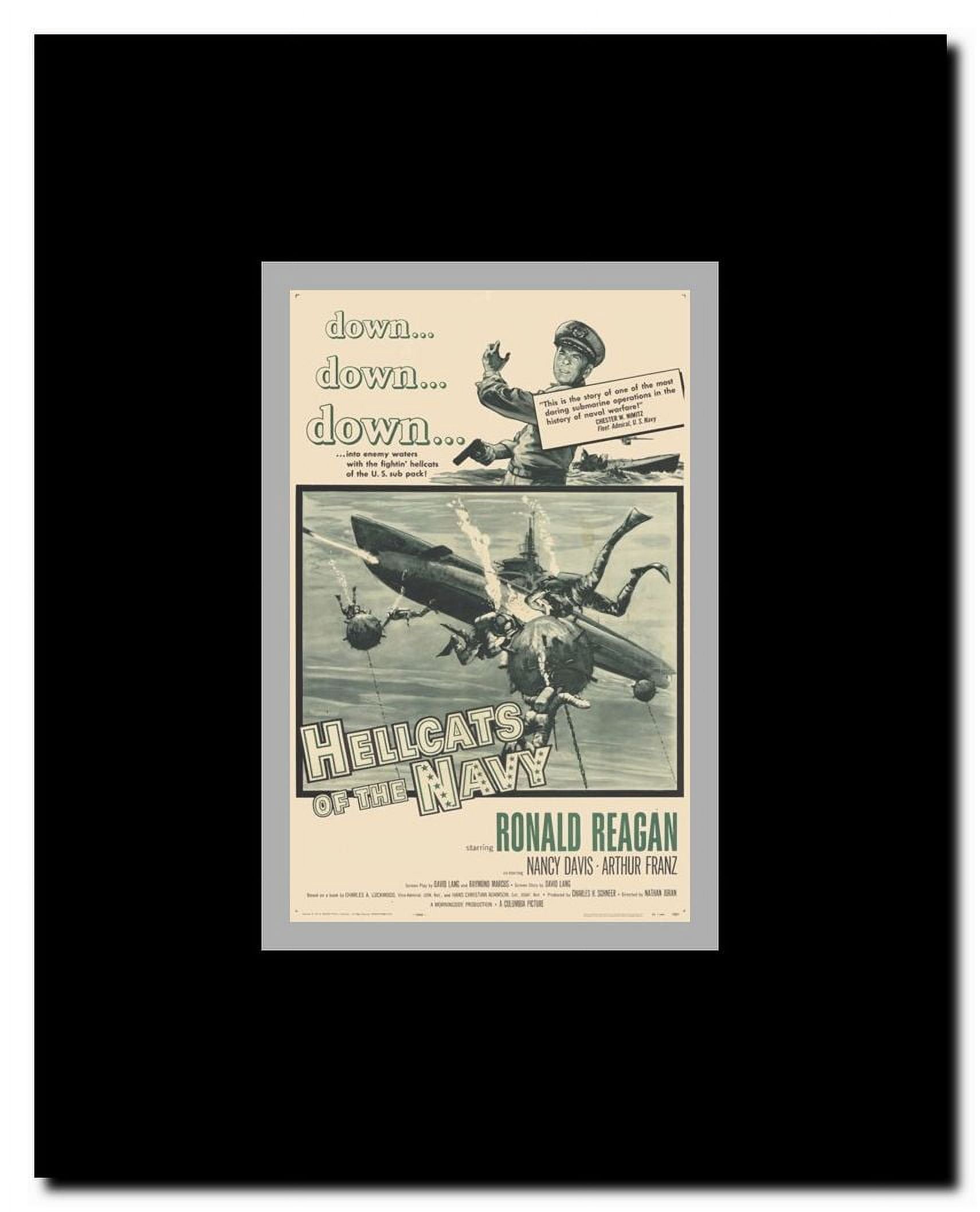 The Hellcats of the Navy Framed Movie Poster