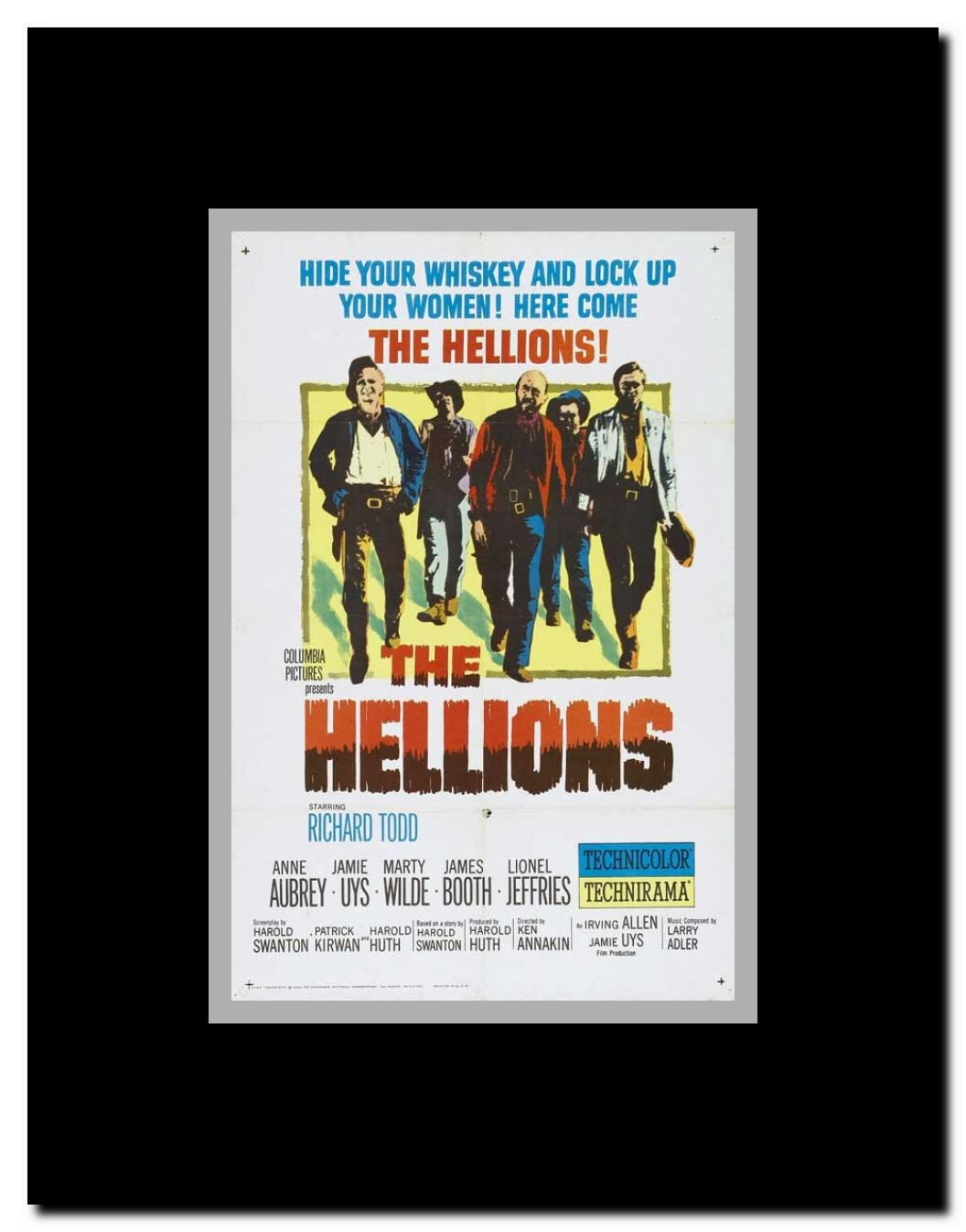 The Hellions Framed Movie Poster