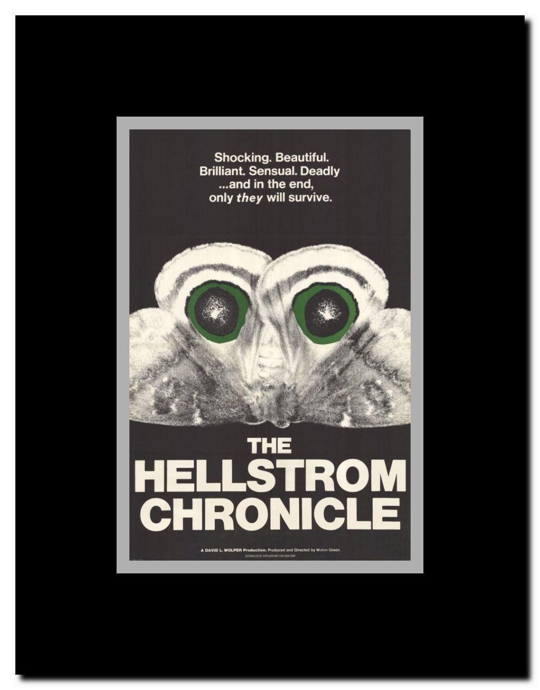The Hellstrom Chronicle Framed Movie Poster