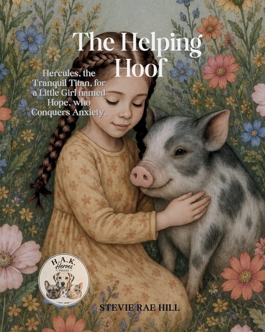 The Helping Hoof: Hercules, the Tranquil Titan, for a Little Girl named Hope, who Conquers Anxiety., (Paperback)