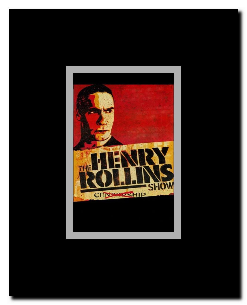 The Henry Rollins Show Framed Movie Poster