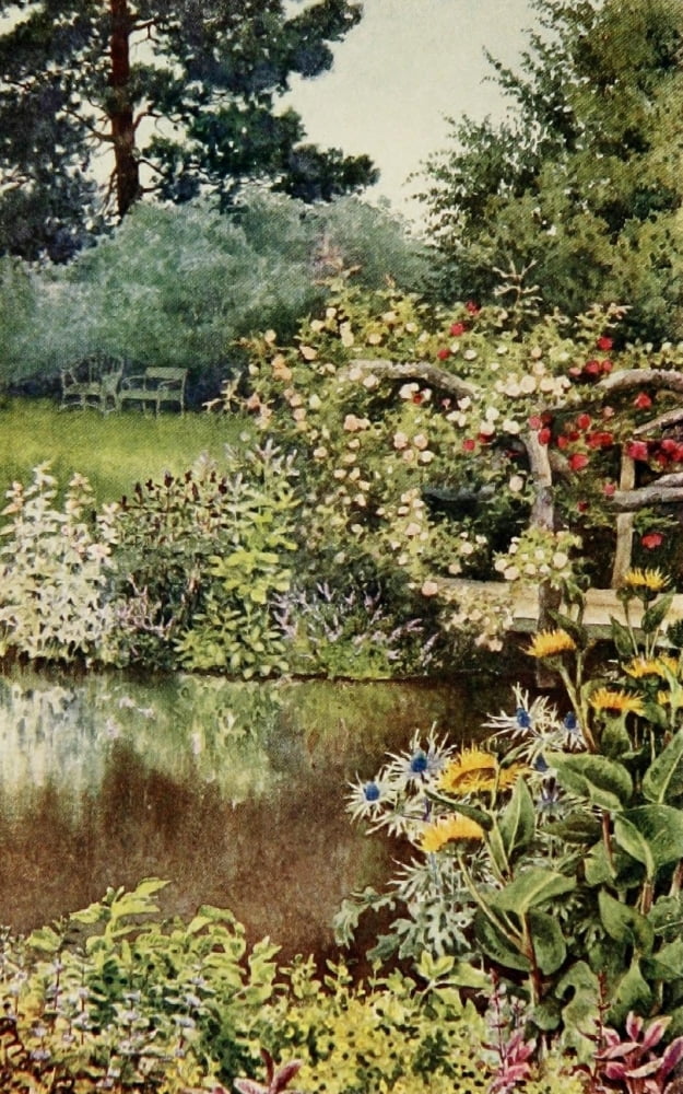 The Herb-Garden 1911 Garden 3 Canvas Art - Isabelle Forrest (18 x 24)