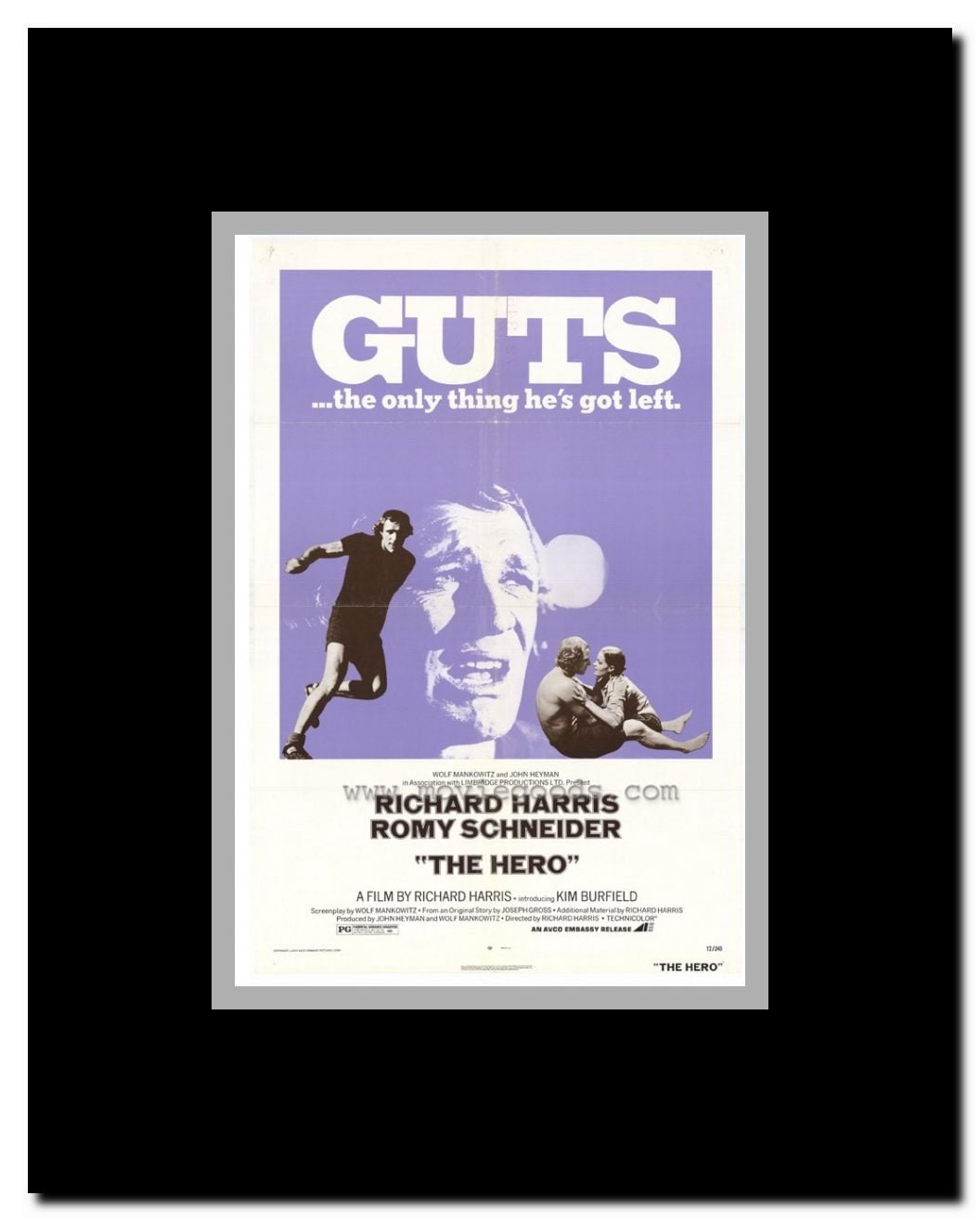 The Hero Framed Movie Poster
