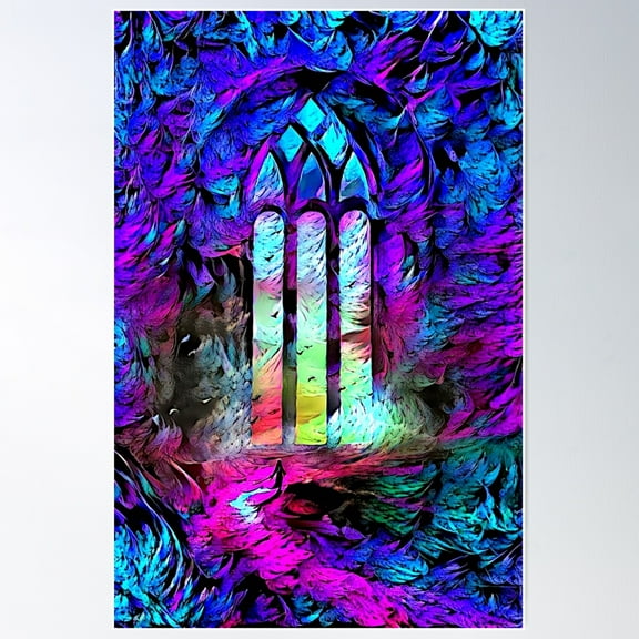 The Hero'S Journey Black Light Poster Wall Art, Modern Wall Decor For Living Room Bedroom, 8x12 UNFRAMED