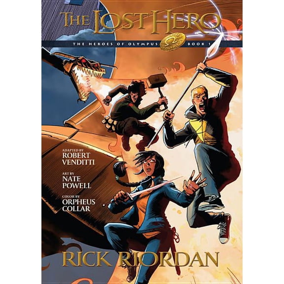 Pre-Owned The Heroes of Olympus: Heroes of Olympus, The, Book One The Lost Hero: The Graphic Novel (Heroes of Olympus, The, Book One) (Series #1) (Hardcover)