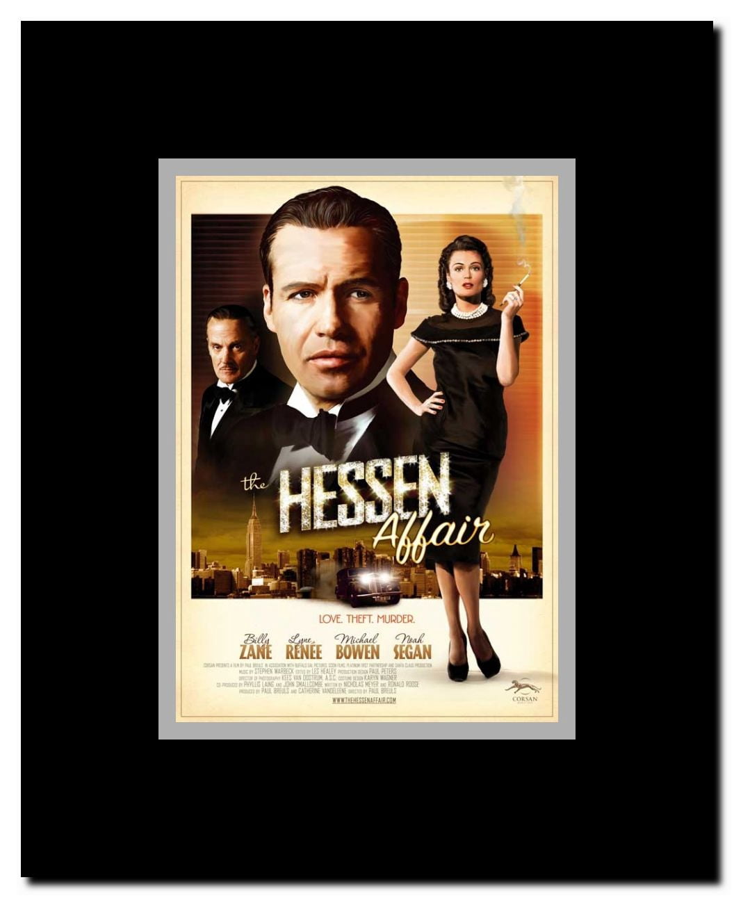 The Hessen Affair Framed Movie Poster