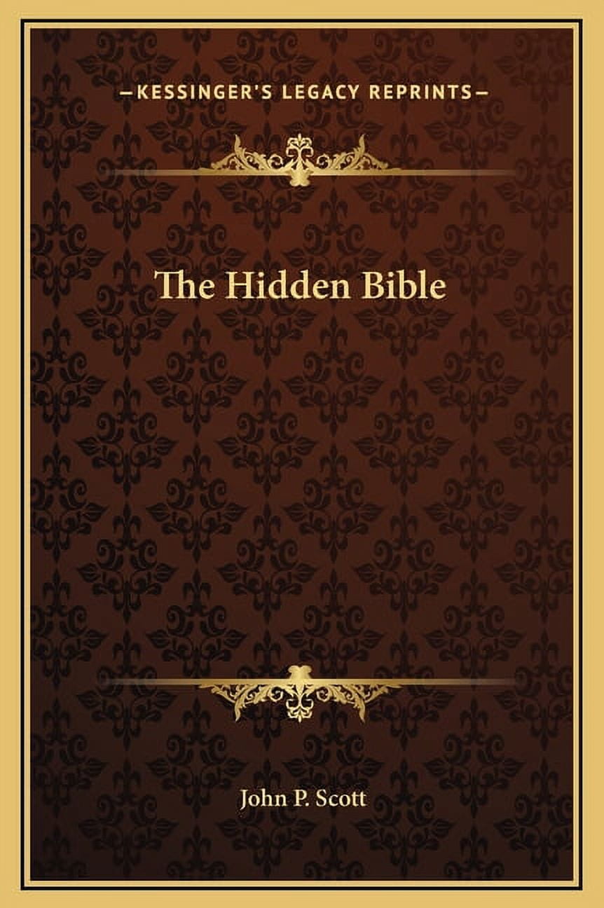 The Hidden Bible (Hardcover) - Walmart.com
